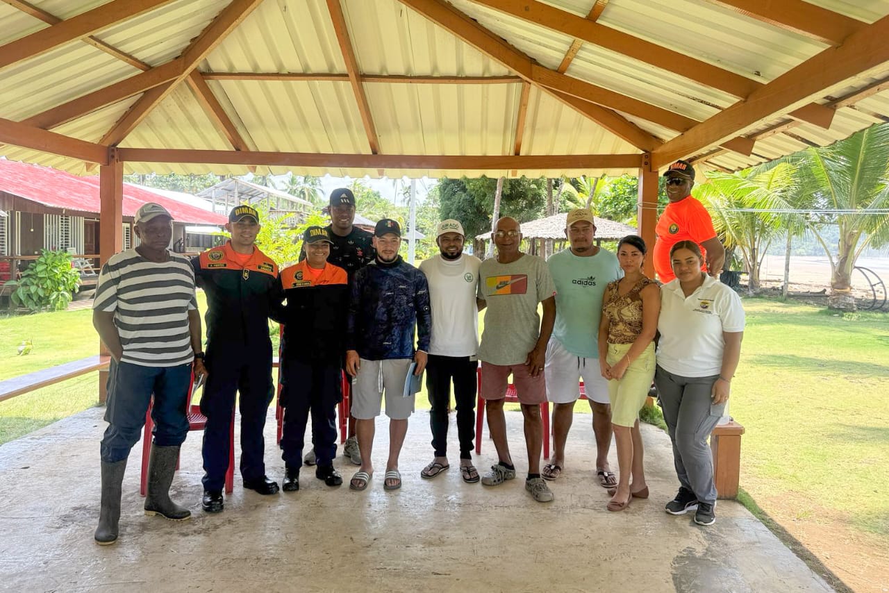 En Juradó Chocó, Dimar entrega zonificación de la playa Punta Ardita para impulsar el desarrollo marítimo y turístico