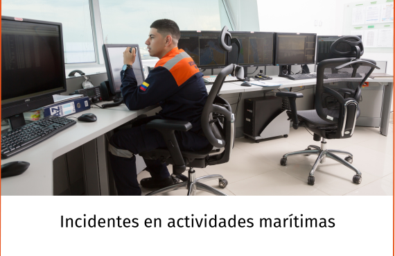 Incidentes en actividades marítimas - Ingresar