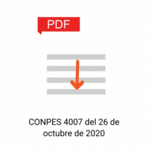 CONPES 4007 del 26 de octubre de 2020