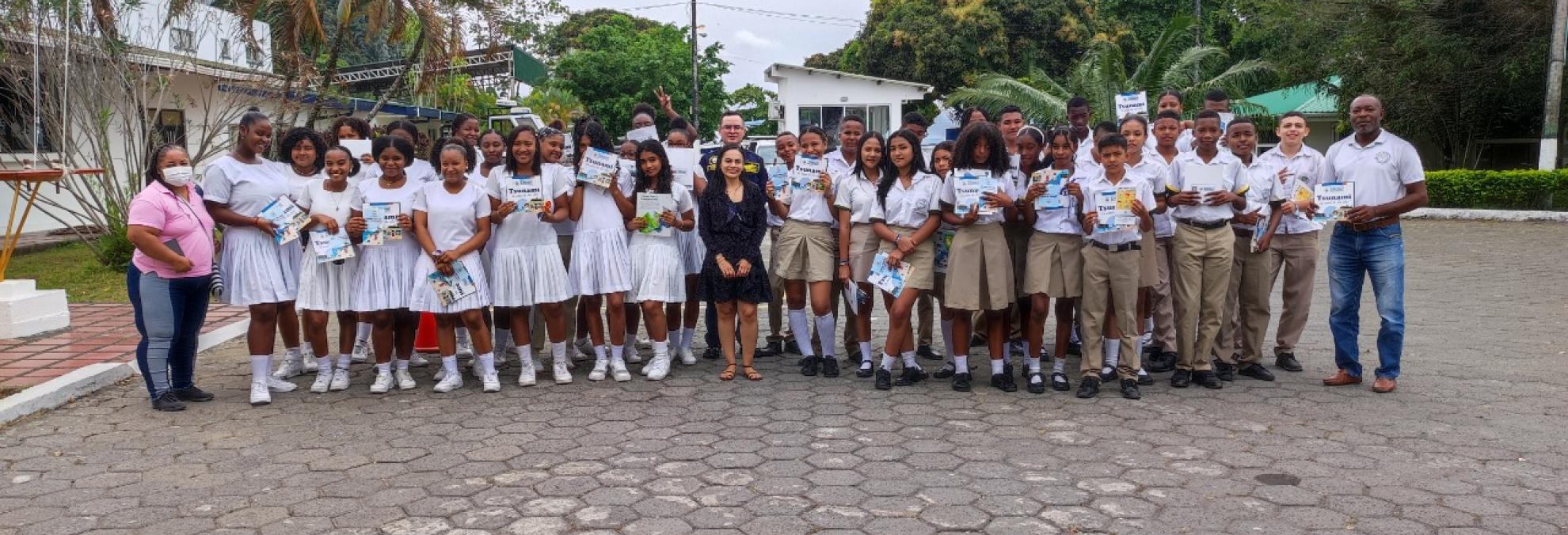 En Tumaco, expertos de Dimar capacitaron a 264 personas en tsunamis