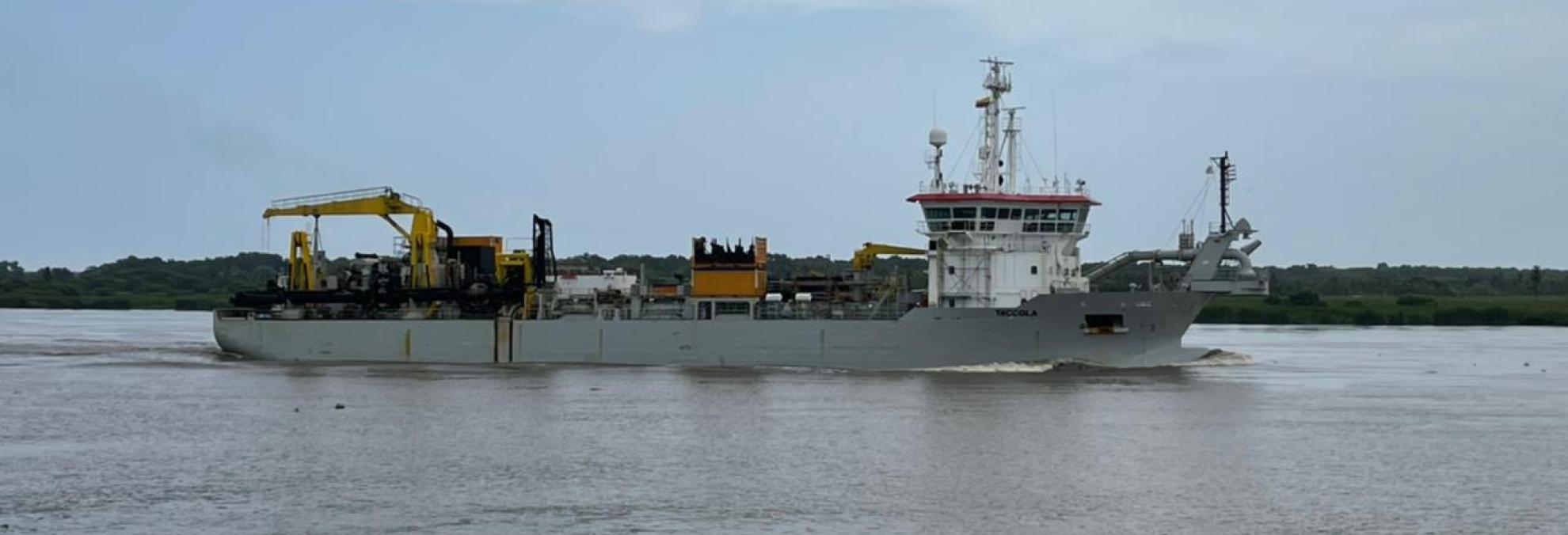 La Dimar anuncia mejoras en las condiciones para la navegación en el canal de acceso al Puerto de Barranquilla