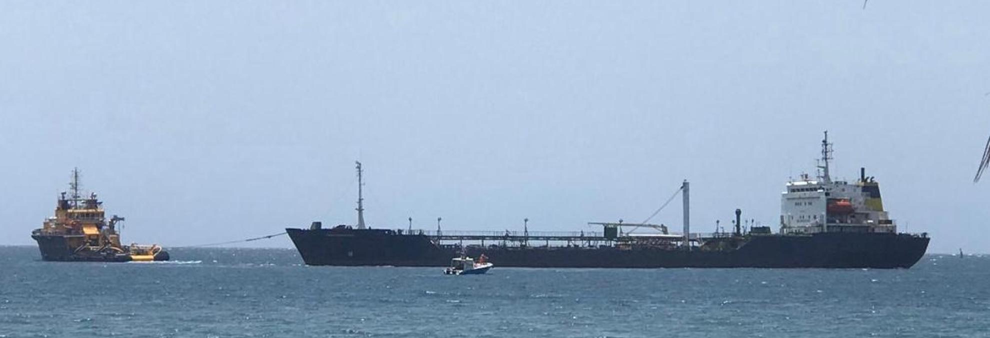 La Dirección General Marítima autorizó el zarpe del buque “Nissi Commander I” que se encontraba fondeado en la Bahía de Santa Marta