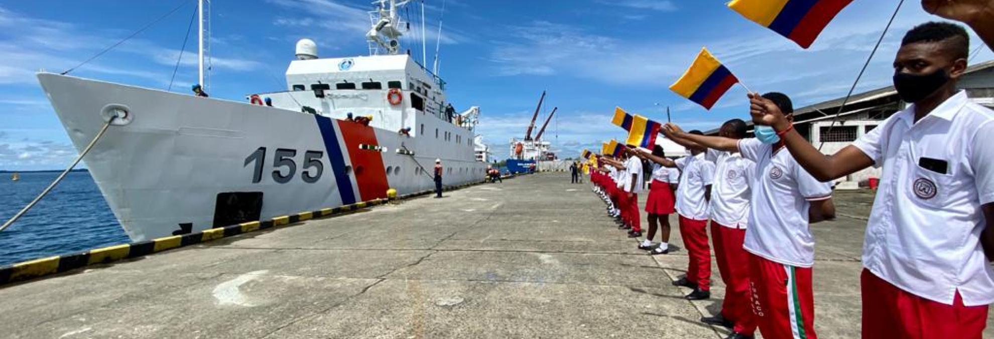 El buque ARC "Providencia" continúa fortaleciendo el desarrollo de la investigación oceanográfica en Colombia