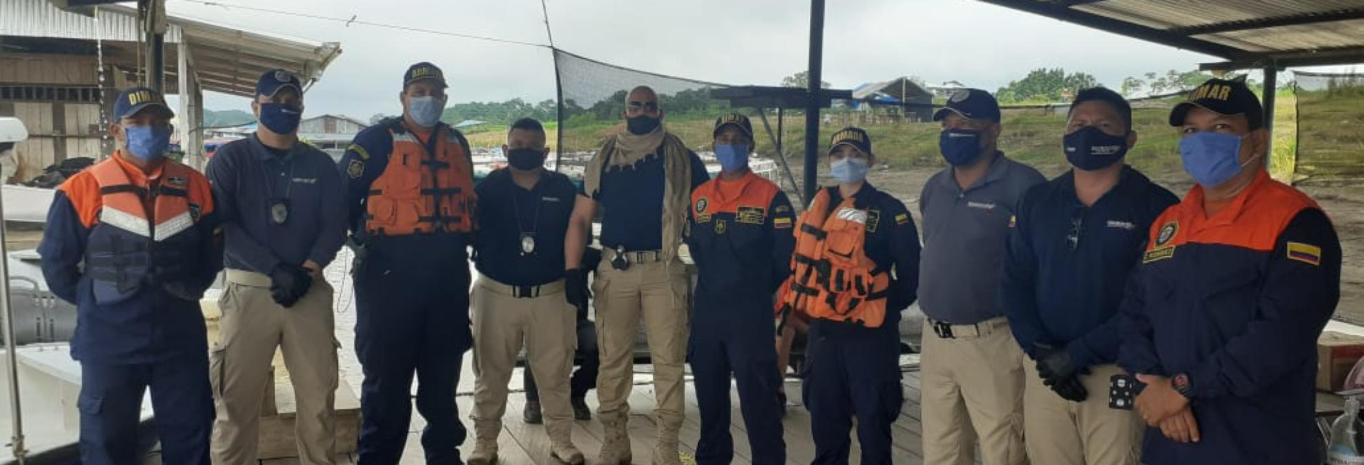 Dimar realiza controles en la frontera del Amazonas