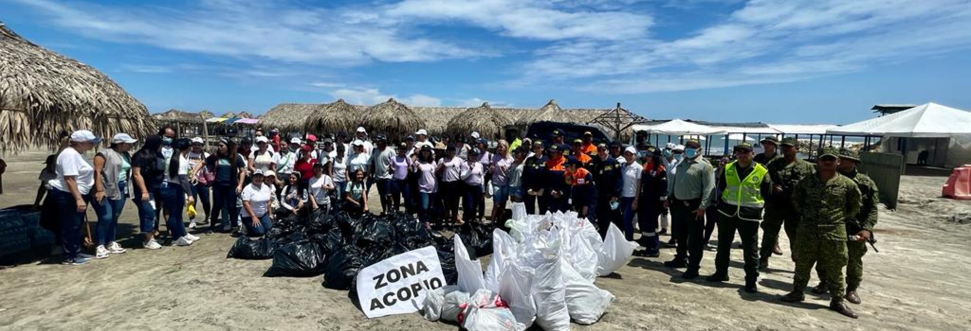 Dimar conmemora el Día de los Océanos con una jornada de limpieza en Barranquilla 