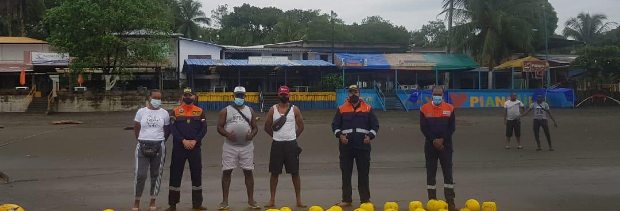 Dirección General Marítima instaló señalización náutica en playa de Buenaventura, Valle del Cauca