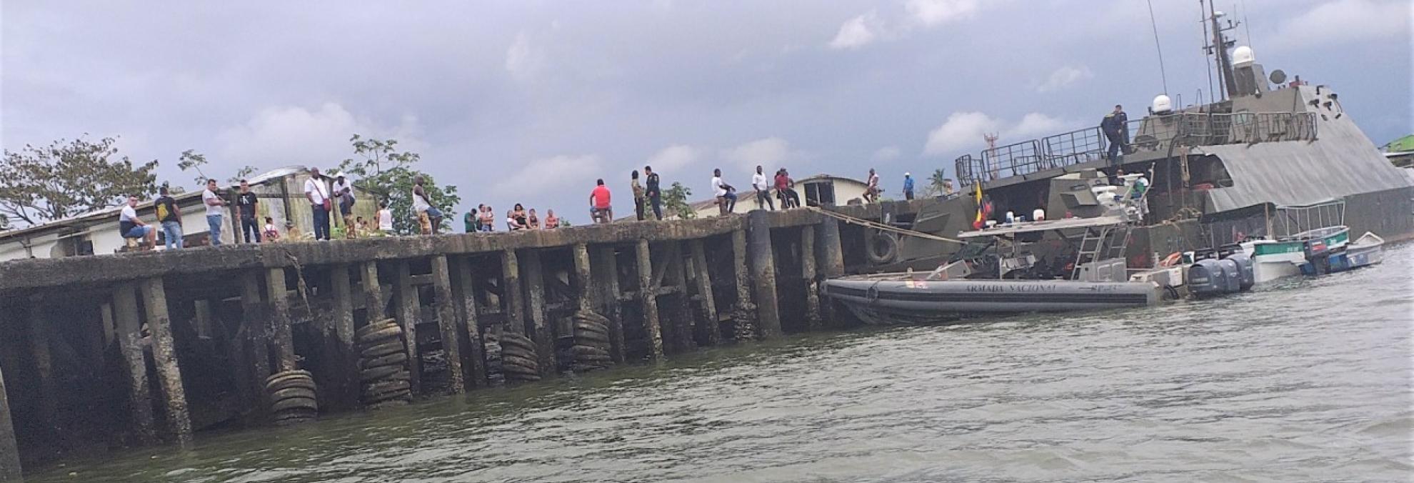 Dimar investiga causas de colisión de dos embarcaciones en Buenaventura