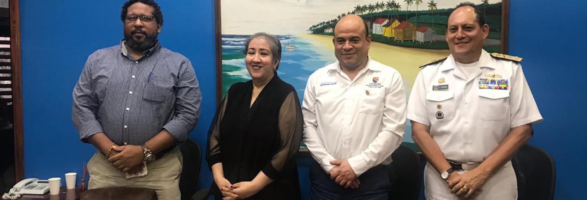 Dimar suscribe convenio con entidades gubernamentales de la Isla de San Andrés