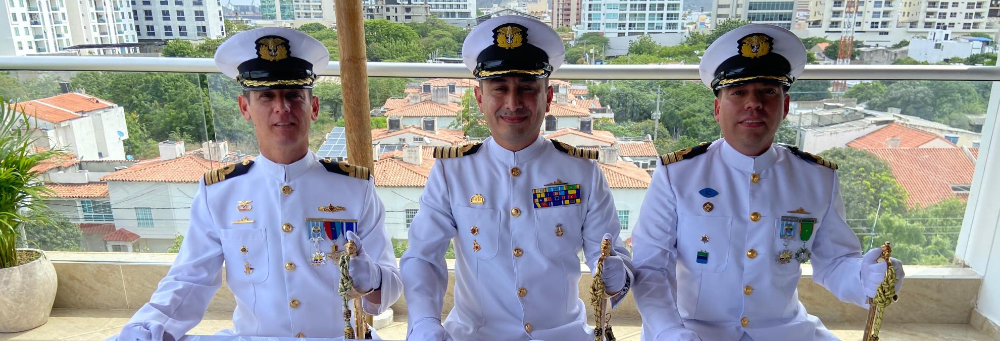 El Capitán de Fragata Julio César Monroy Silvera asume como nuevo Capitán de Puerto de Santa Marta El Capitán de Fragata Julio César Monroy Silvera asume como nuevo Capitán de Puerto de Santa Marta