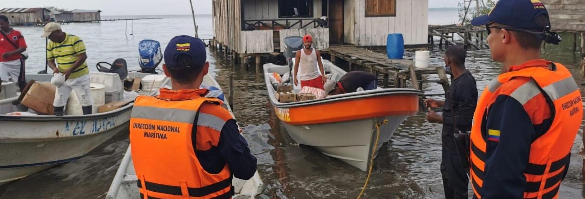 Gremio de Cabotaje entrega 1000 toneladas de víveres en el Pacífico: Dimar