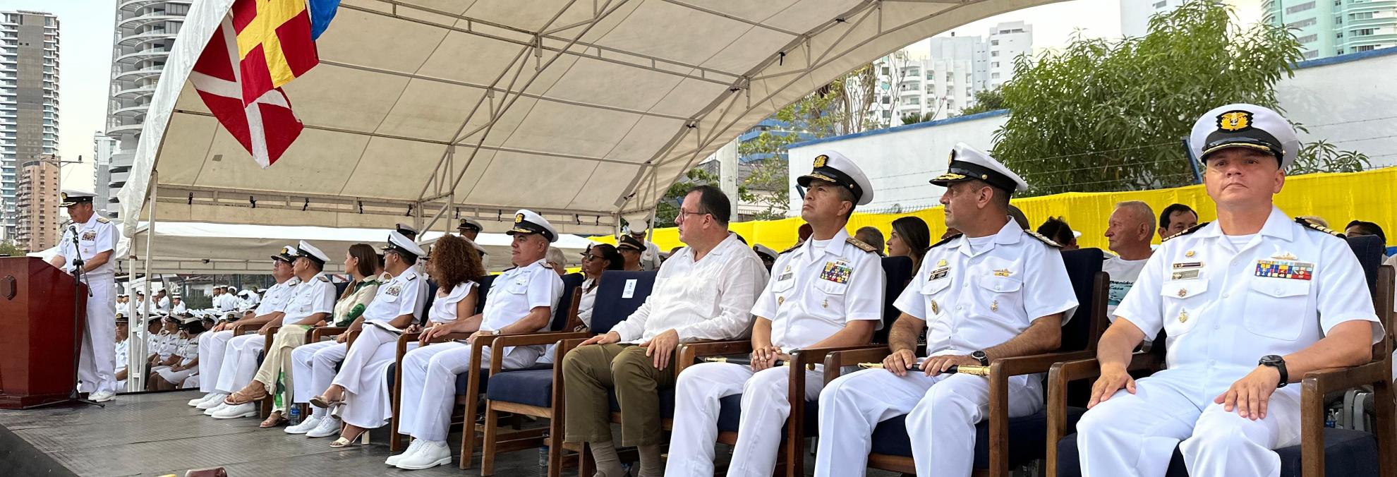 En Cartagena arribó el buque ARC "Simón Bolívar" luego de 120 días de investigación científica