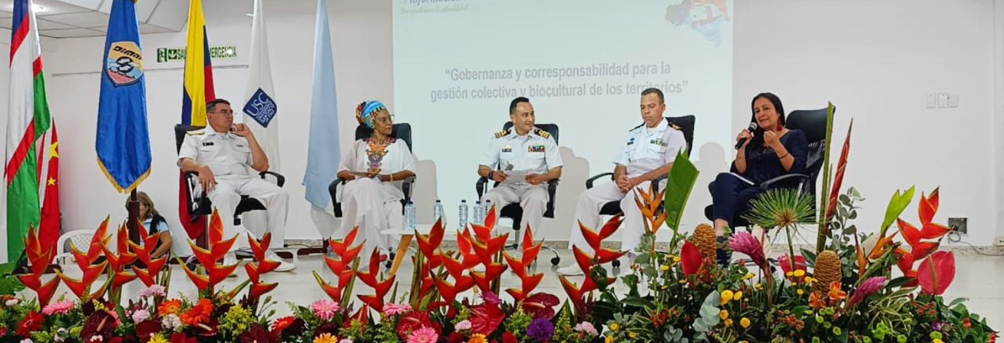 Con el objetivo de fortalecer los esfuerzos nacionales en la protección y el desarrollo sostenible de los recursos marinos de Colombia, la Dirección General Marítima (Dimar), junto a la Gobernación del Valle del Cauca y la Universidad Santiago de Cali llevaron a cabo el III Seminario de Información Marítima “Navegando hacia la sostenibilidad”.  El evento patrocinado por SPX Technologies, Procalculo y ESRI Colombia tuvo lugar en el Auditorio Pedro Elías Serrano de la Universidad Santiago de Cali y fue apertu