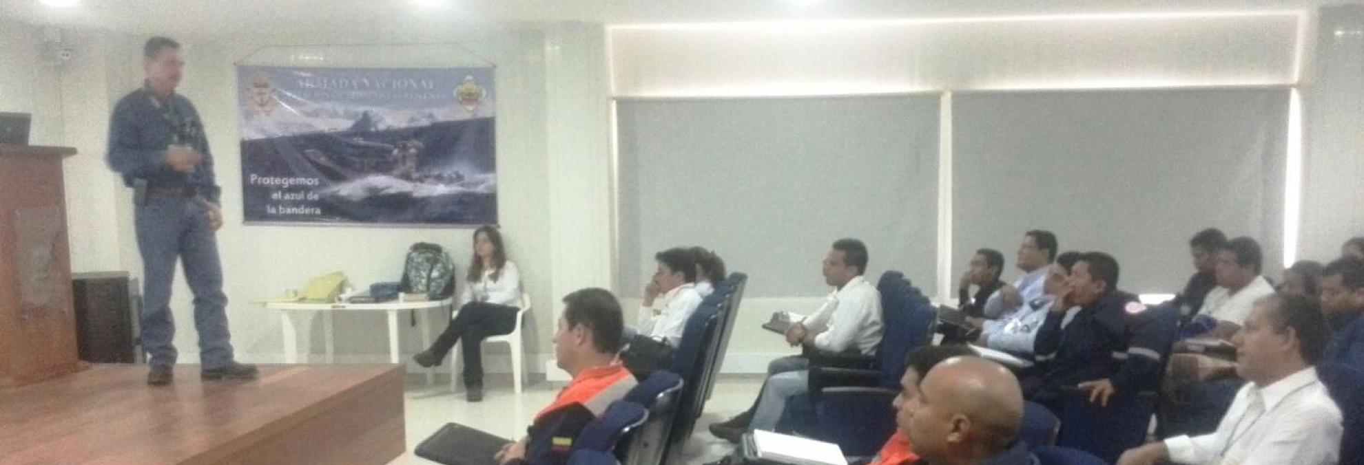 Autoridad Marítima Colombiana participa en el simulacro Nacional por derrame de hidrocarburos