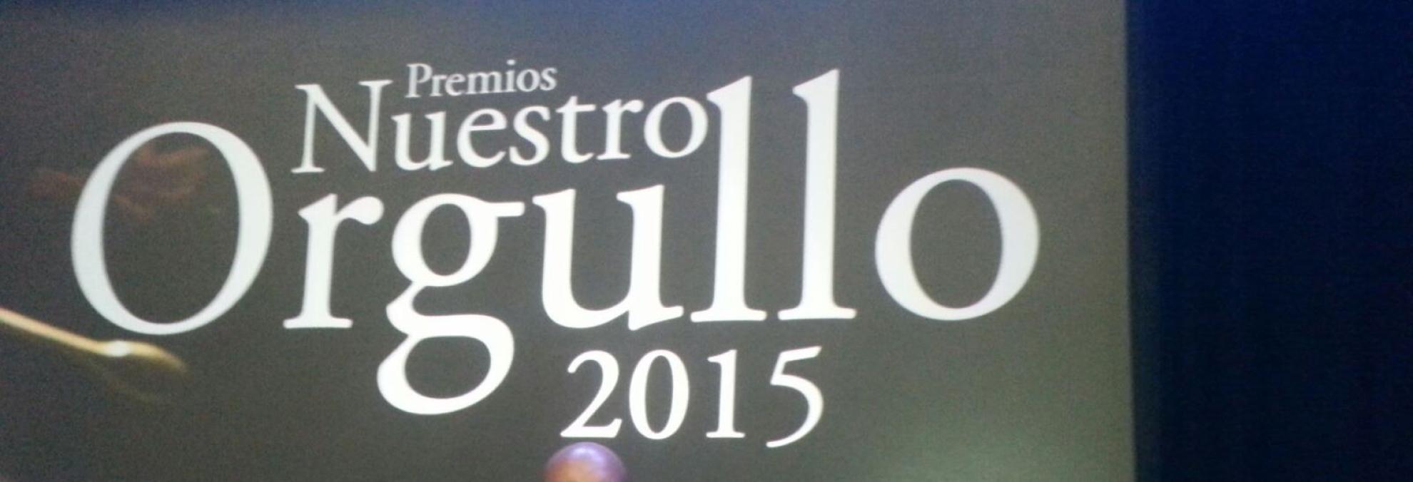 Dimar galardonado en 'Premio Nuestro Orgullo 2015'