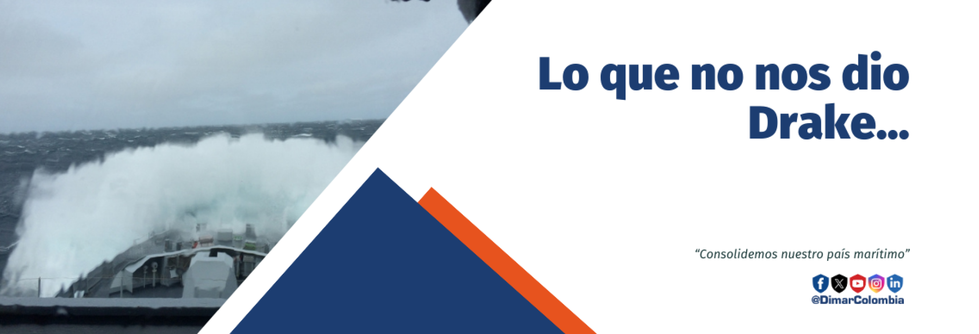 El viento de casi 50 nudos levanta olas de hasta 5 metros.